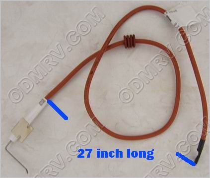 Electrode with Wire 73-0863 - Click Image to Close