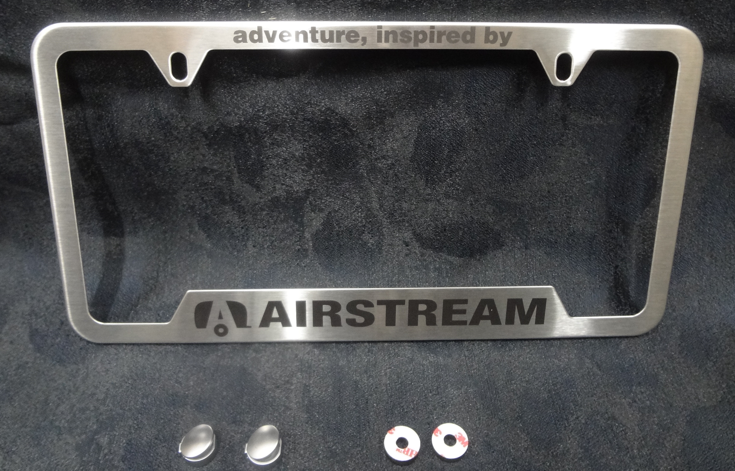 Airstream Stainless Steel License Plate Frame 26369W-71
