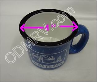 Campfire Coffee Mug Blue 44482W-32