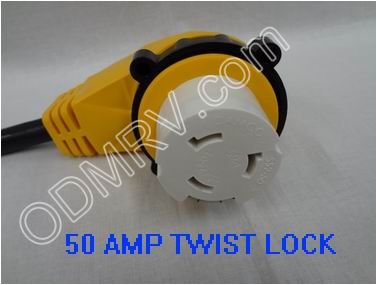 30 AM to 50A Locking Adapter 55582