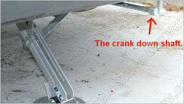Crank Handle for Stabilizing Jack 94-8305