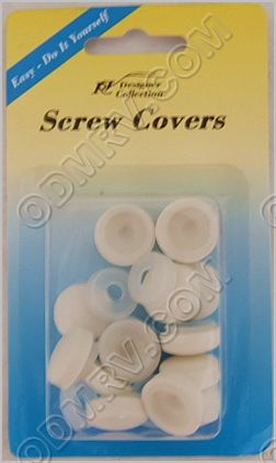 Screw Covers, white14-9330