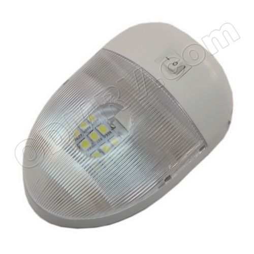 12 volt Single Pancake Light 16 Warm White LEDs LEDPanSglGWw - Click Image to Close