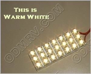 T10 Socket 21LED Warm White Pad T10P21x68WW